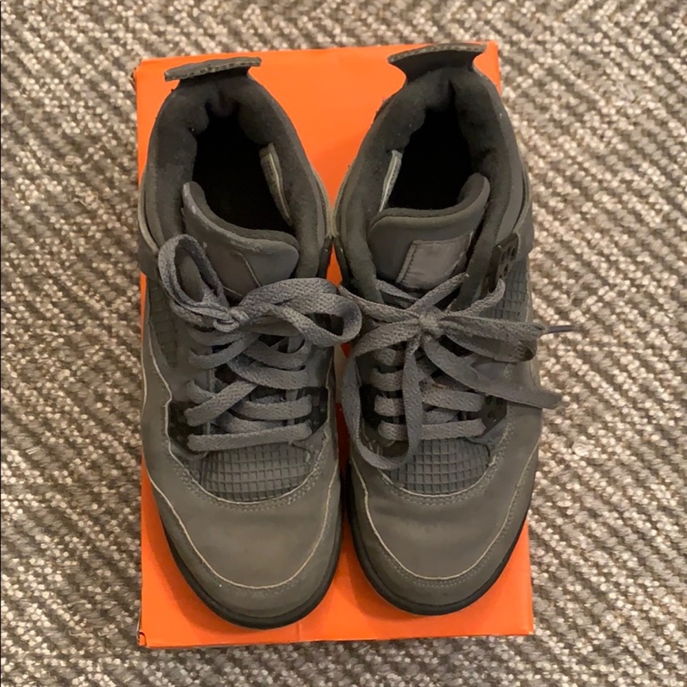 Air Jordan Gray Suede size 4.5Y